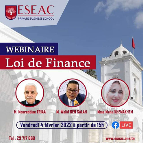 Webinaire "Loi de Finances 2022"