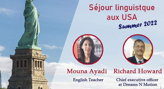 Webinaire "Séjour linguistique aux USA"