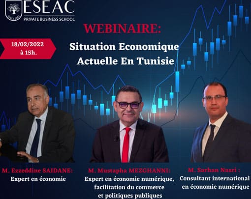 Webinaire "La Situation Economique Actuelle en Tunisie"
